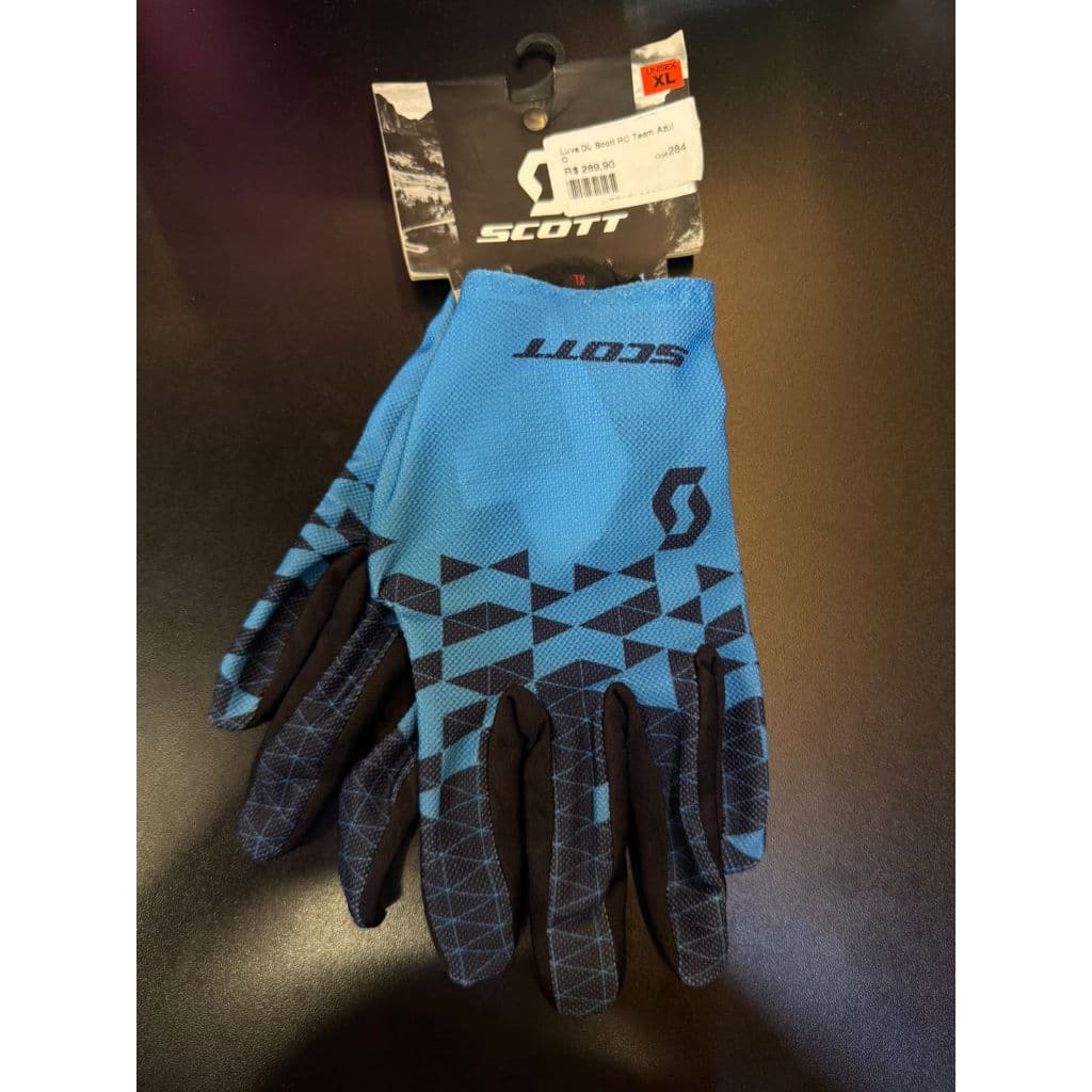 luva DL scott RC team azul