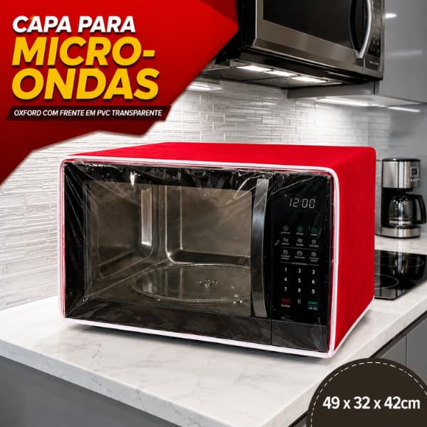 Capa para Micro-ondas Oxford de Várias Cores – Proteção e Elegância para sua Cozinha
