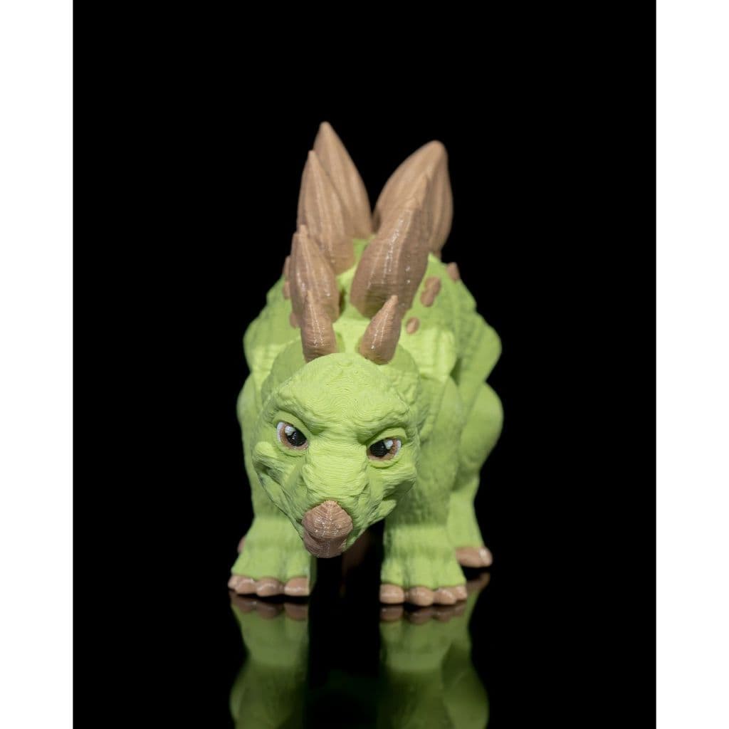 🦖 Estegossauro Articulado 3D Flexível – Brinquedo Fidget Decorativo | Impressão 3D de Alta Qualidade