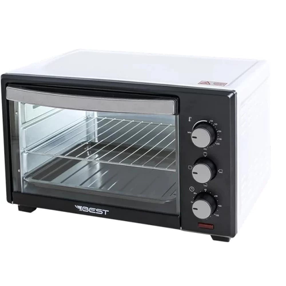Forno Elétrico Best 48 Litros 220V De Bancada Com Rotisserie Espeto Giratório Timer