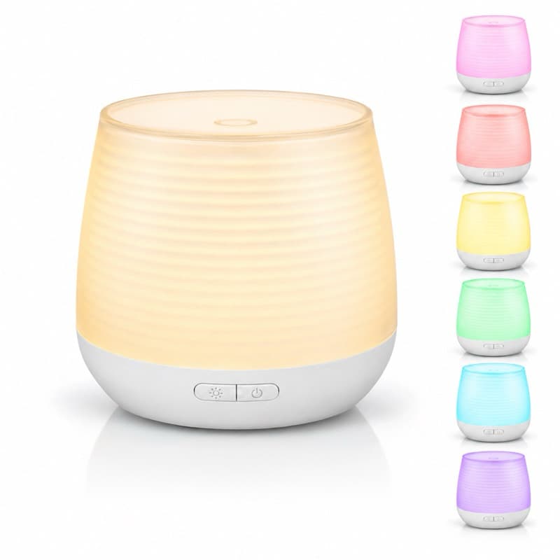 Umidificador de Ar LED Colorido para Quarto Escritório USB 58122