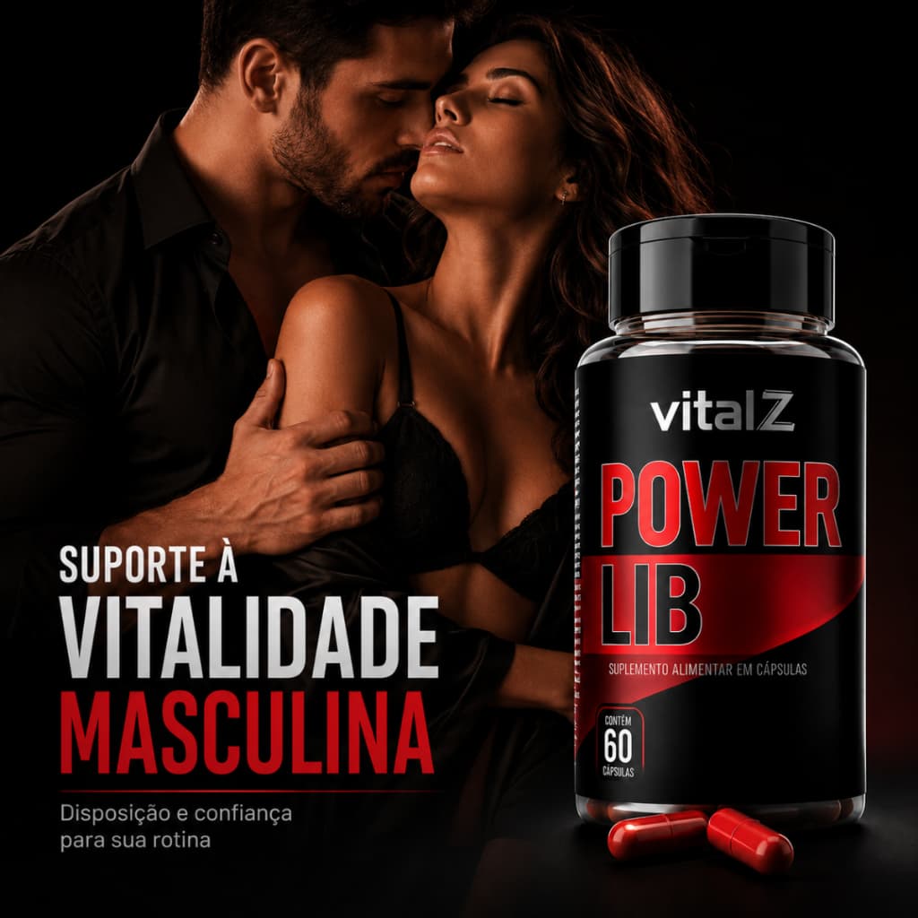 REVIGORANTE MASCULINO POWER LIB 60 CAPSULAS