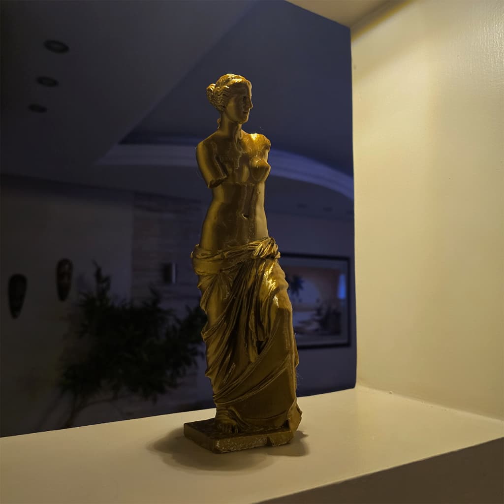 Estatueta decorativa Vênus de Milo - disponível em duas cores
