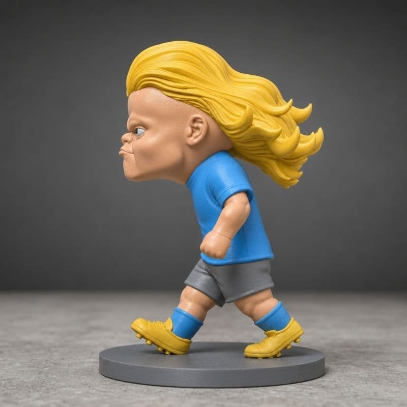 Brinquedo Boneco Haaland Meme Copa Brasil Noruega