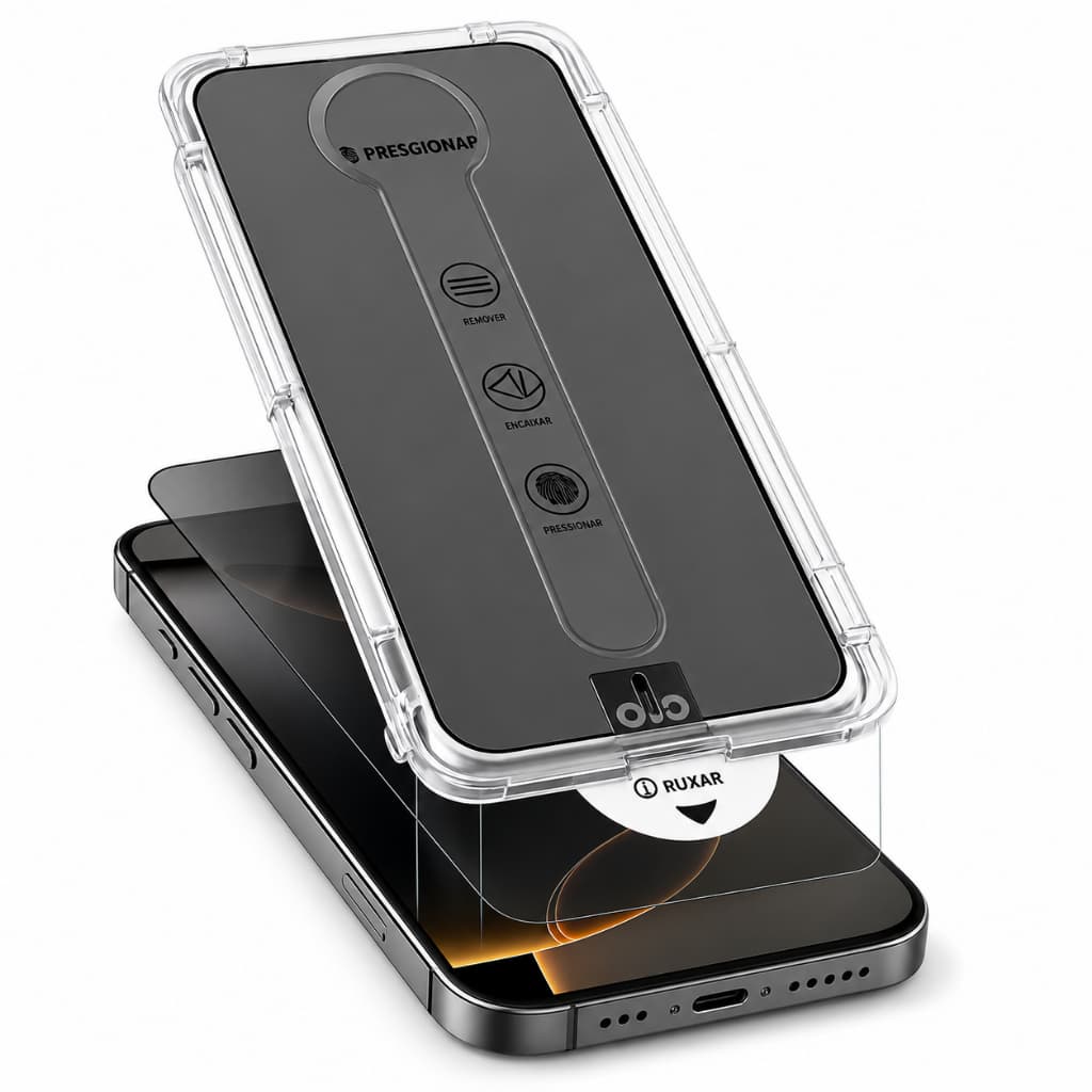 Película Privacidade 5H para iPhone 17 17 Pro 17 Pro Max Antiespia Aplicação Fácil Sem Bolhas