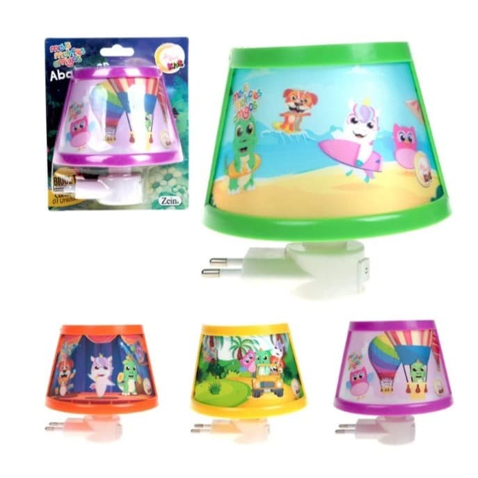 Abajur De Tomada LED Infantil Bivolt Mini Luminária