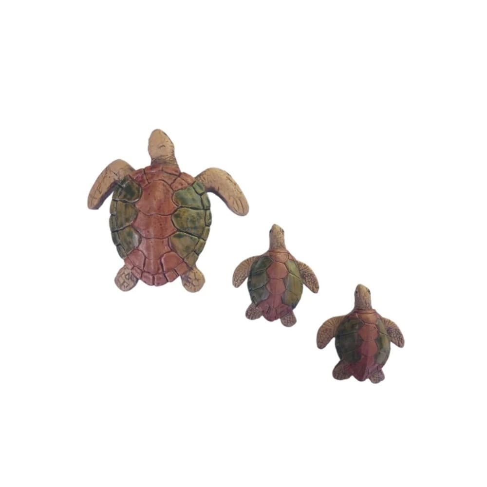 tiro de tartaruga decoração de parede em gesso decoração artesanal