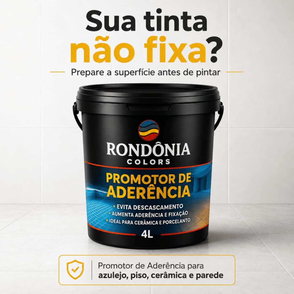 Promotor Aderência Azulejo Piso Cerâmica Parede Primer Fundo Fixar Tinta 4L Água Não Descasca Casa