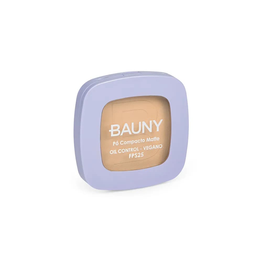 Bauny - Pó Compacto Facial Com Fps 25 - 10g - Cor 050