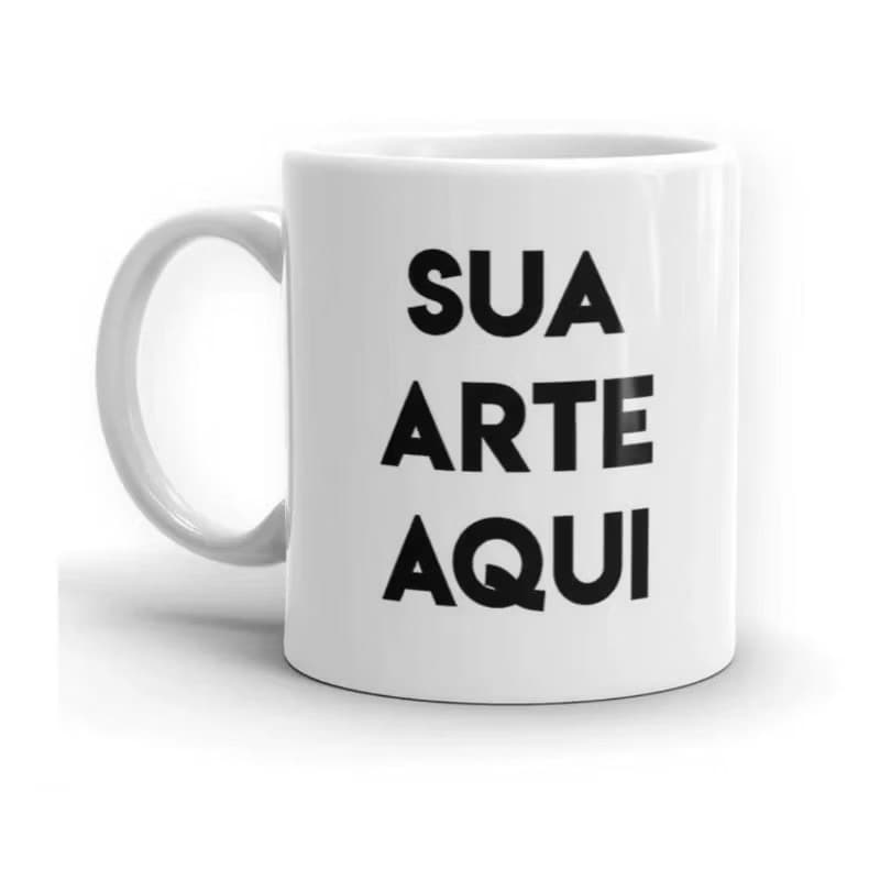 Caneca Personalizada Com Sua Arte Mande Sua Arte Sua Arte Aqui