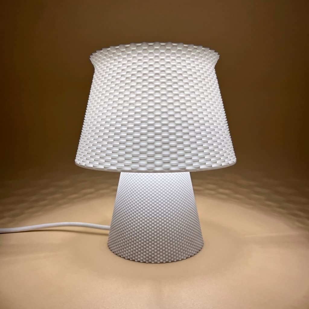 Abajur 💡 Lattice Luminária Mesa Cabeceira Geométrica 110V/220V Decorativa Quarto Sala Escritório