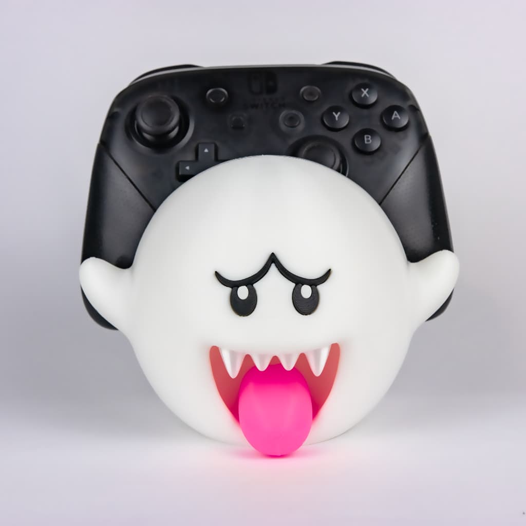 Suporte para Controle Boo do Super Mario | Compatível com PS5, PS4, Xbox e Nintendo Switch Pro