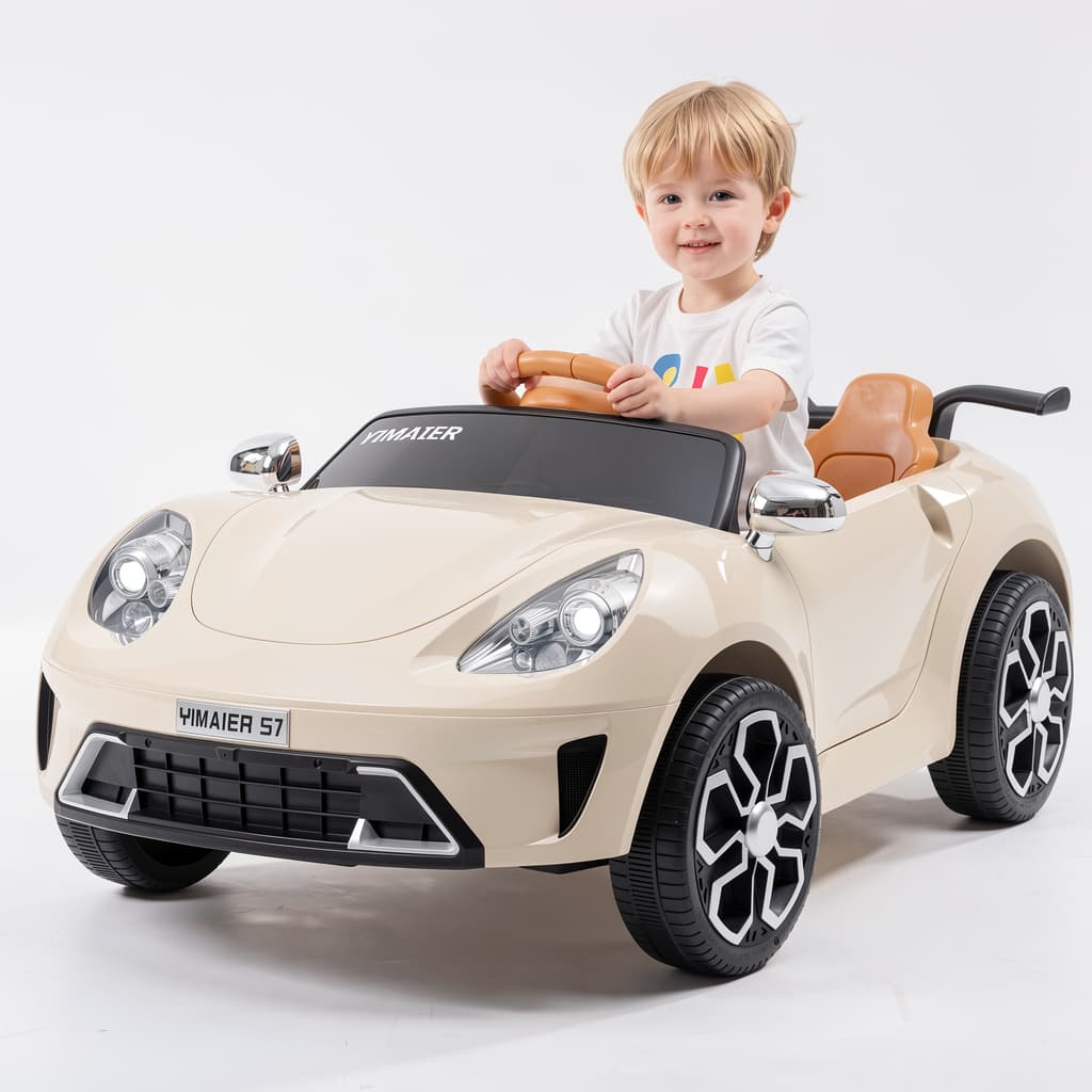 🔥【Novidades】Carro Elétrico Infantil C/ USB Carrinho Passeio Motorizado 6V Com Luz Buzina Múscia e Controle Remoto