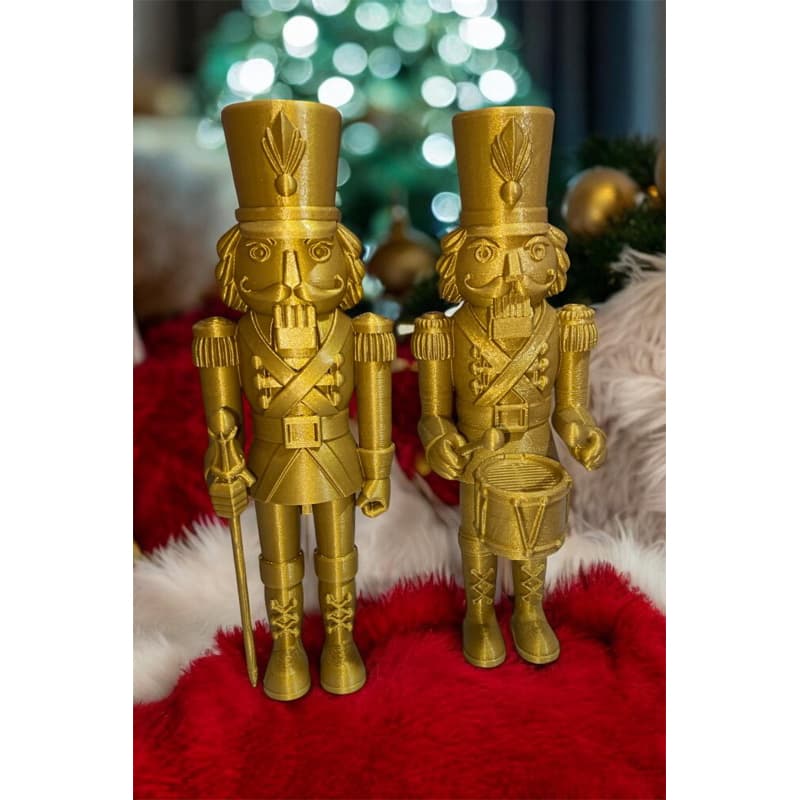 KIT 2 Soldados Quebra Nozes 20cm| Decoração de Natal |Enfeite de Natal