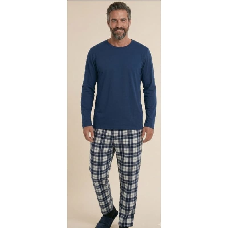 Pijamas frio , inverno masculino adulto xadrez,longoxadrezinho