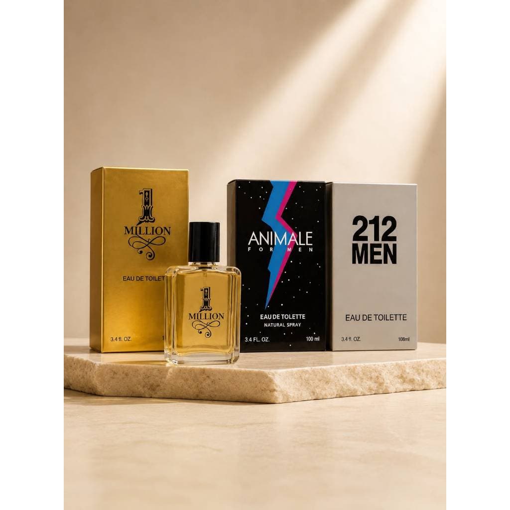 kit NA COMPRA 2 perfumes 100 ML Masculino GANHE TERCEIRO GRATIS