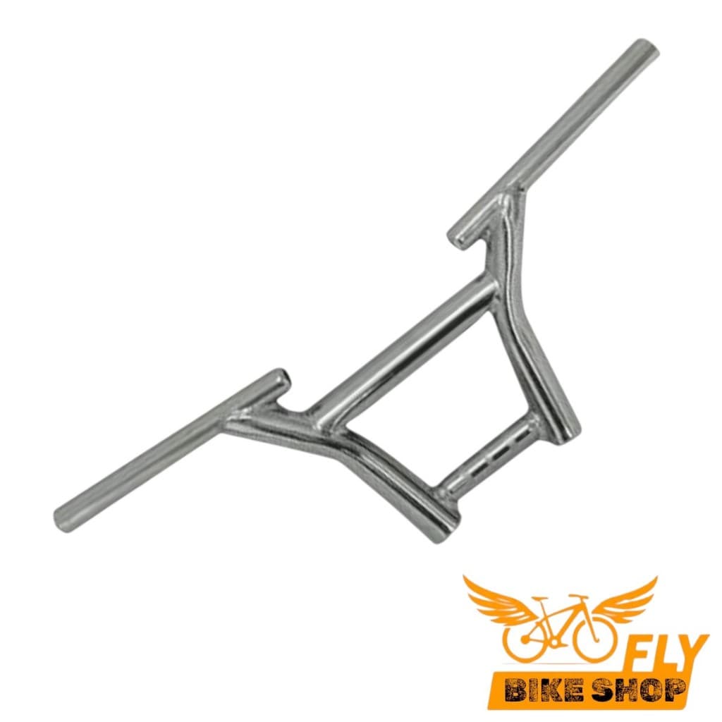 Guidão Bicicleta Cross Dnz Bmx Tubão Street Trolhão aro 20 reforçado Fly Bike