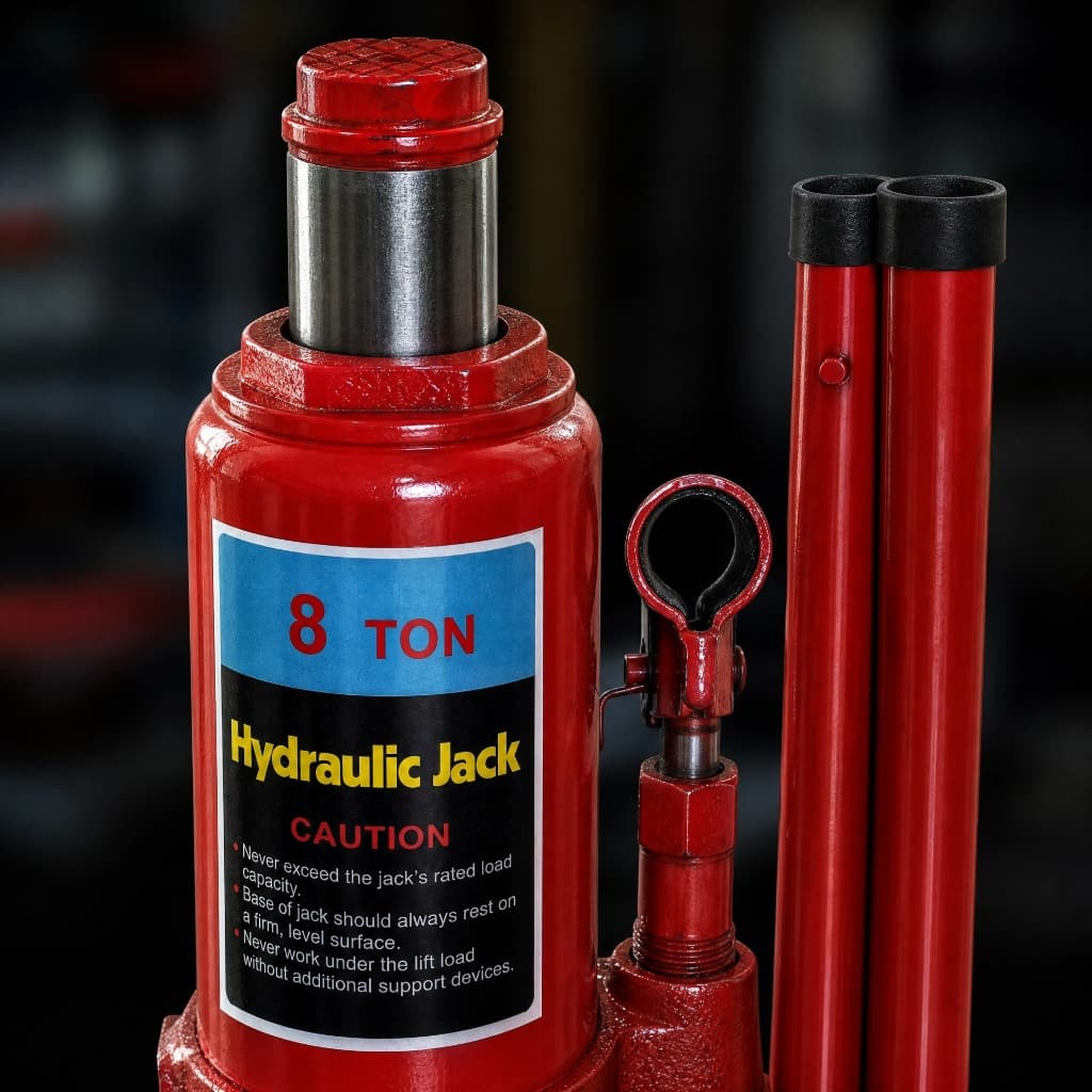 Macaco Hidraulico Tipo Garrafa 8 Toneladas 450 Mm Altura Max IMPERATRIZ