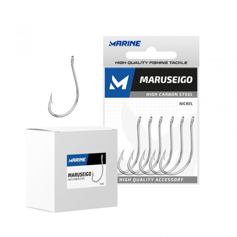Anzol Maruseigo Nickel Marine Sports Original Caixa Ou Cartela Vários Tamanhos Pesca