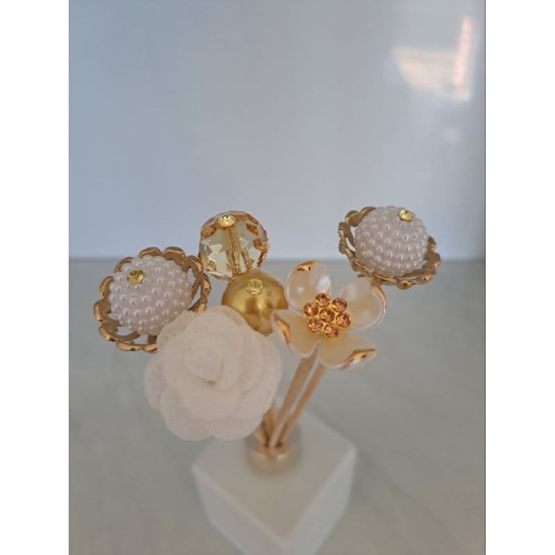 Kit 6 Varetas Decoradas luxo para Difusores e Aromatizador de ambientes