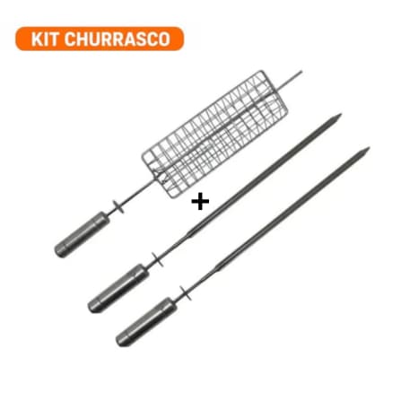 2 Espetos Espada e 1 Espeto Grelha