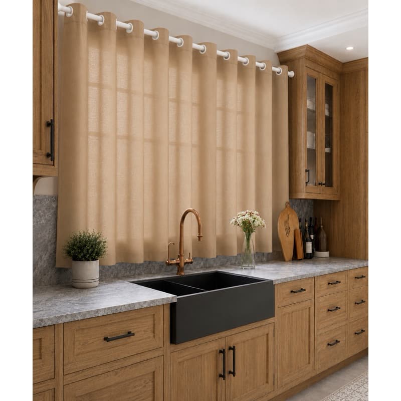 Cortina Lisa 2,00x 1,30 Para Sala Quarto e Cozinha