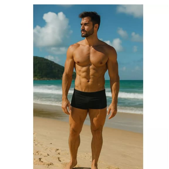 promoçao sunga box masculina moda praia importado FORRADA