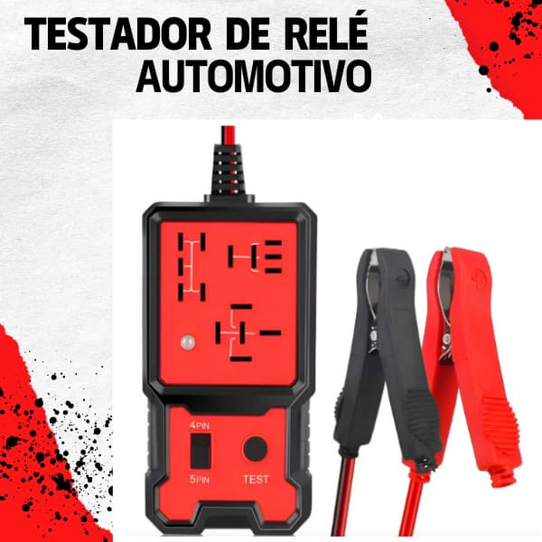 Testador Eletrônico De Relé Automotivo Universal 12V - carros/motos/caminhão - promoção