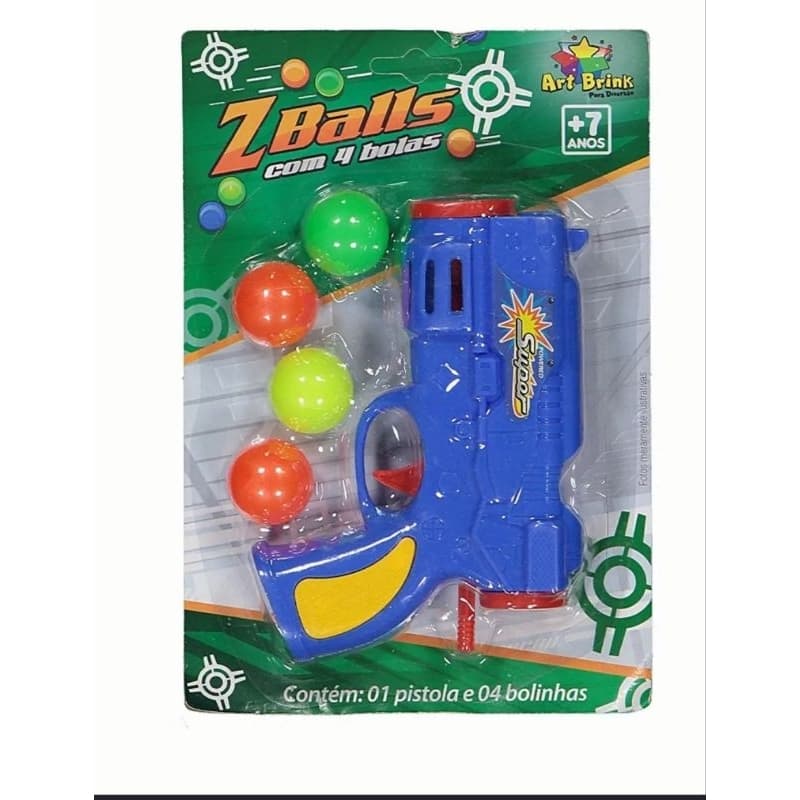 Lançador de bolinhas leves