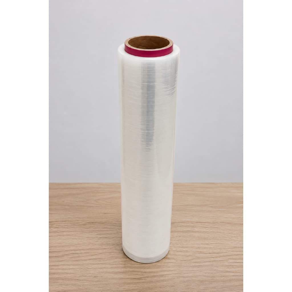 1 bobina filme stretch transparente 500x25 2,5kg plastico estiravel paletizacao e protecao de carga