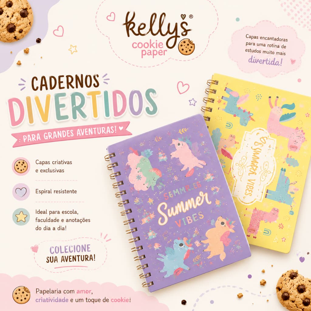Planner Semanal Unicórnio, Planejamento semanal fofo, Amarelo e Roxo