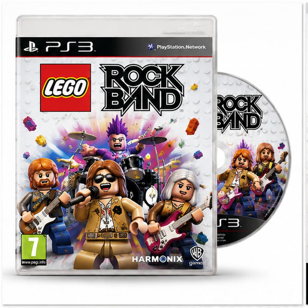 Jogo Lego Rockband Ps3 Midia Fisica Original Sony Playstation 3