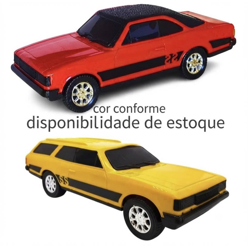 KIT 2 BRINQUEDOS ANTIGOS  VINTAGE CHEVROLET GM - OPALA + CARAVAN