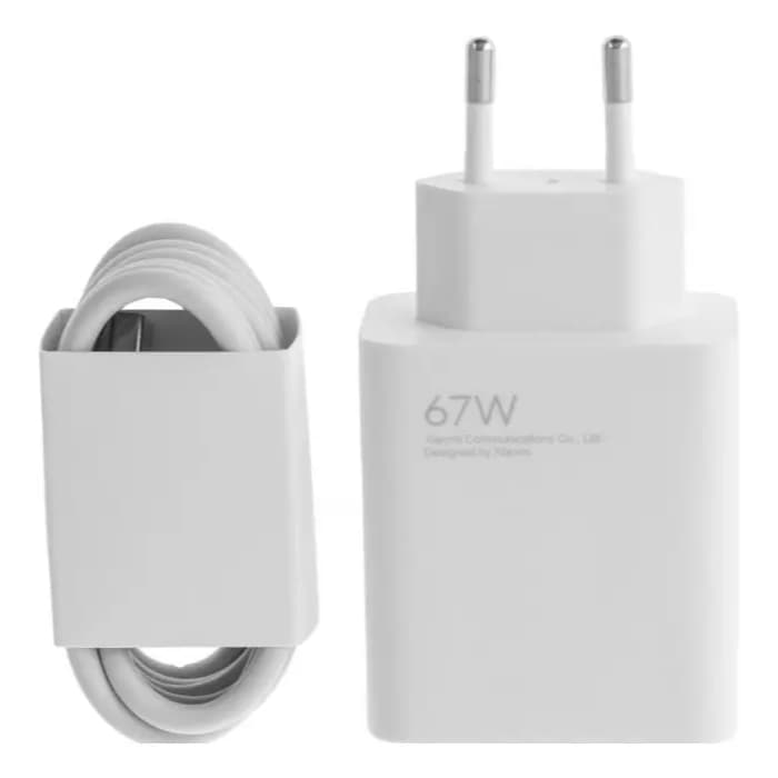Carregador Rápido Turbo De 67W + Cabo USB-C