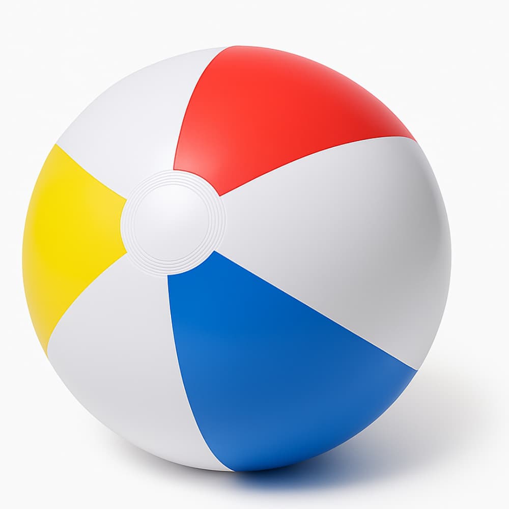 Bola Inflável Colorida Decoração Festa Piscina Praia 40cm Pool Party brinquedo diversão