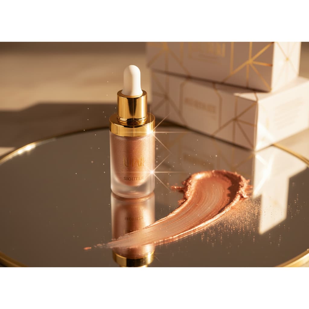 Iluminador em pó Bobbi Rara Brilhante - Cores 01-Prata, 02-Rosa e 03-Bronze