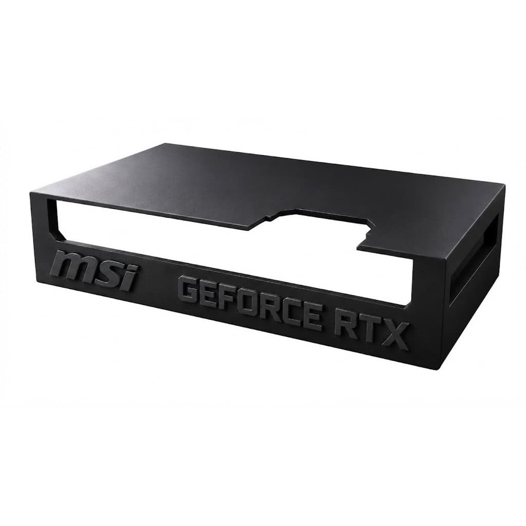 Capa para MSI RTX 4060 - 4060 Ti Ventus 2X Cover Decorativa GPU Gamer Personalização PC