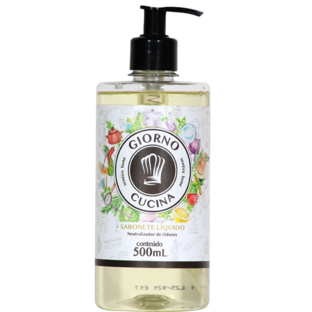 Sabonete Líquido Para as Mãos Giorno Cucina 500ml