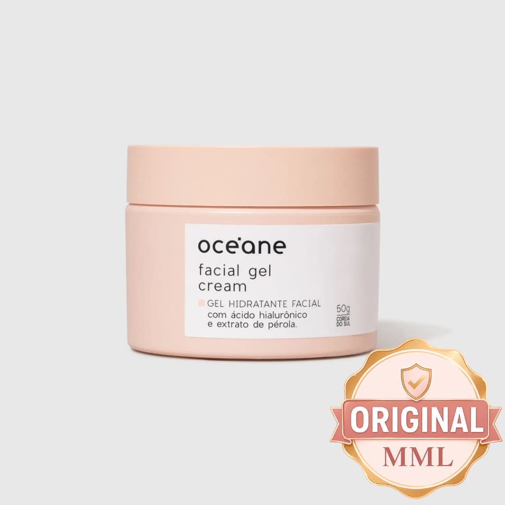 Gel Hidratante Facial com Extrato de Pérola - Facial Gel Cream 50g