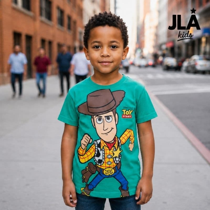 camiseta infantil Woody, malha algodão,manga curta , toy story