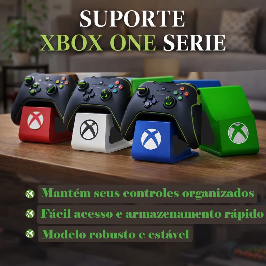 Suporte De Mesa Para Controle Do Xbox One e Series S/X conceito cores pronta entrega Dia dos Pais