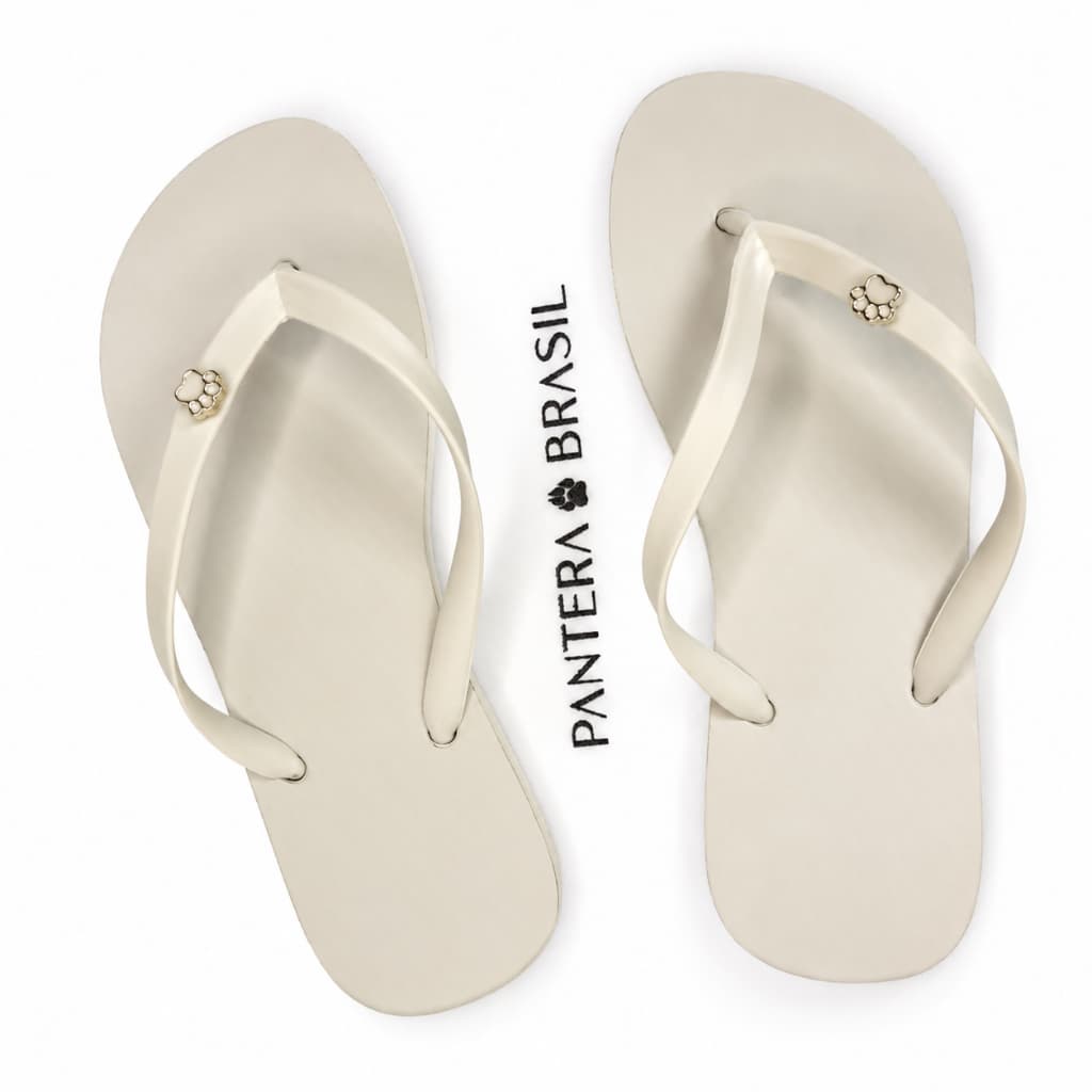 Chinelo Feminino Pantera Brasil Panterinha com Detalhe ABS e Sola Micro Expandido