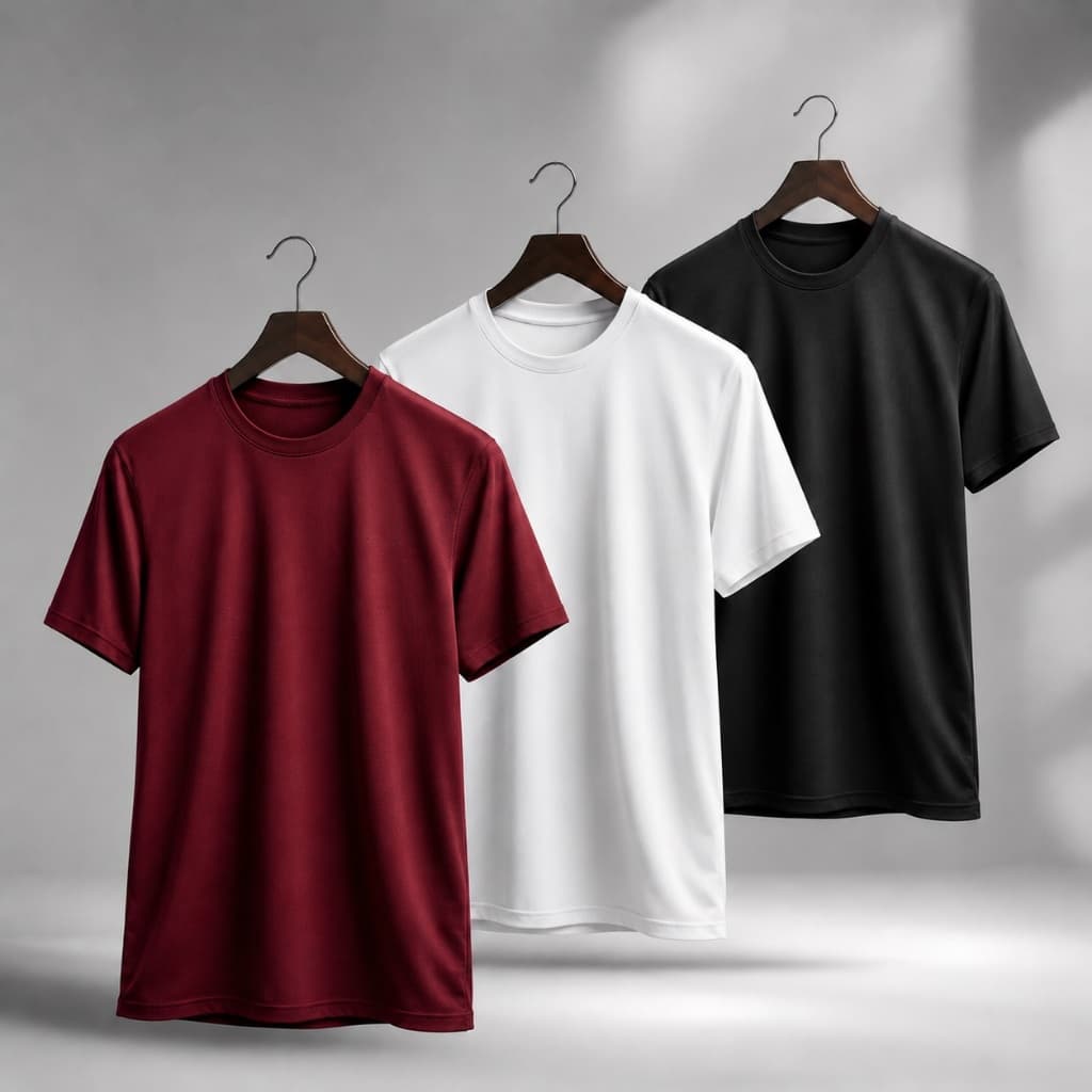 Kit 3 Camisetas Masculinas Dry Fit Academia Verão Tamanhos Grandes M ao G2 Promoçao Queima de Estoque
