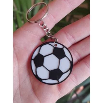 Chaveiro Bola de Futebol | Acessório para Torcedores | Presente Criativo e Decoração para Chaves