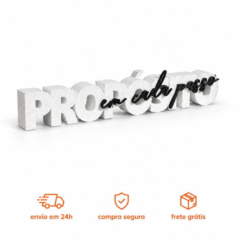 Decoração de Casa Mensagem de Deus Inspiração de Plastico reforçado Estilo marmorizado Personalizavel