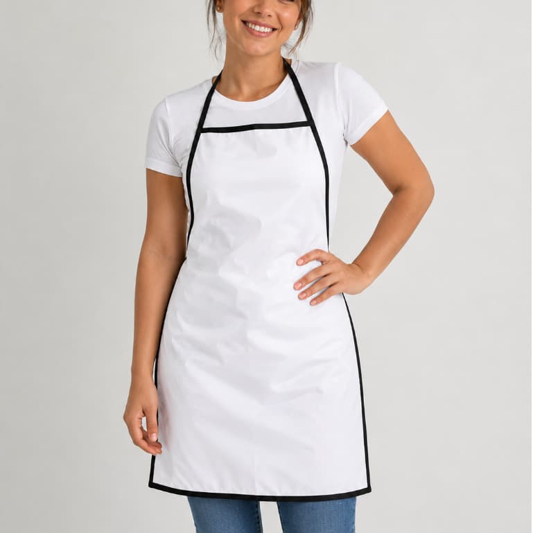 Avental de Cozinha Impermeável Napa PVC Resistente Cozinha Açougue Peixaria Lavar Roupa