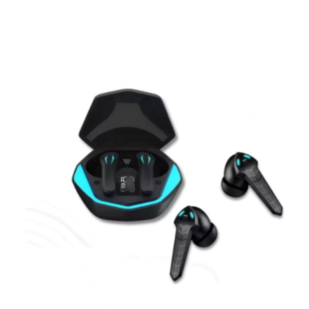 Fone De Ouvido Bluetooth Gaming TWS Earbuds K91 Sem Fio Touch, Fone de ouvido com LED, Fone de ouvido para games