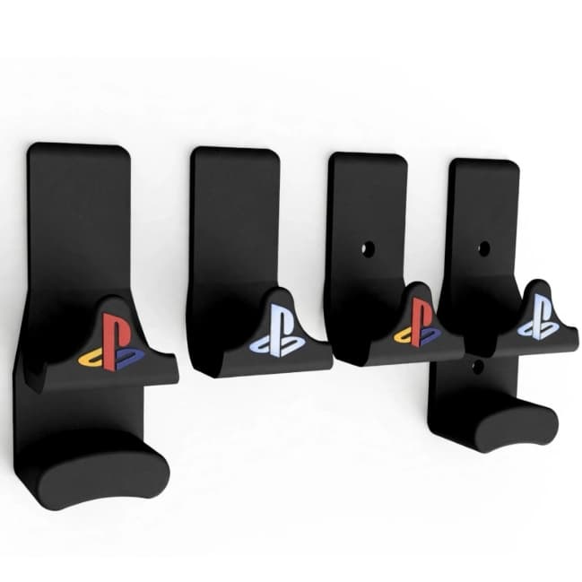Suporte De Parede Para Controle - Gancho Parede Gamer Organizador - 1 e 2 Controles | Domora 3D