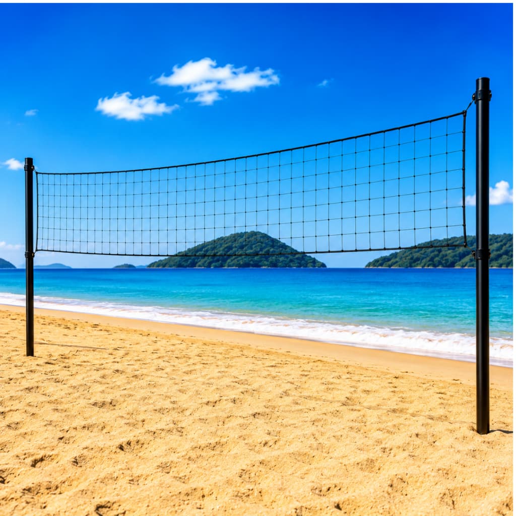 Rede Vôlei 3m Recreação Sem Faixa Piscina Reforçada Biribol Praia Piscina