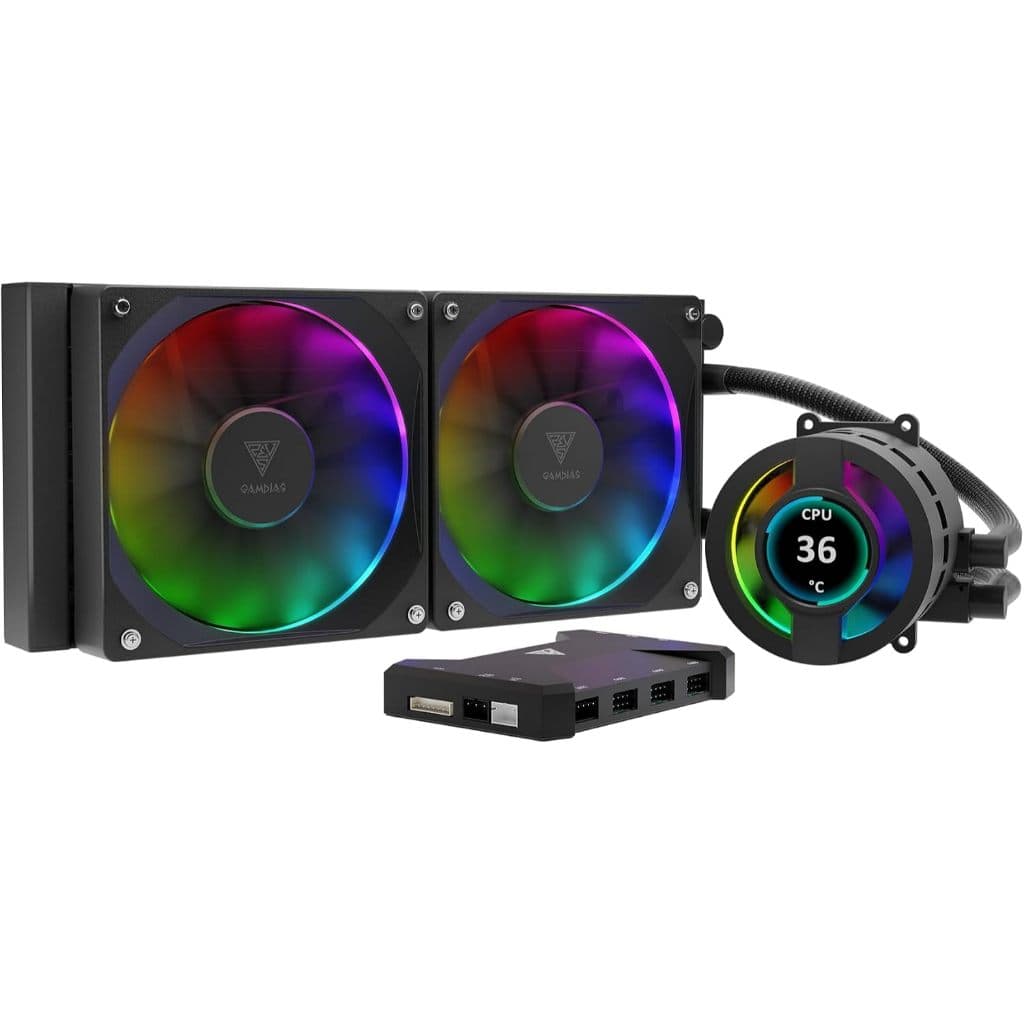WATER COOLER GAMDIAS CHIONE P3-240U PRETO